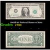 Image 1 : 1963B $1 Federal Reserve Note Grades vf++