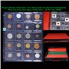 Image 1 : Huge Liifetime Collection - Too Many Coins To Auction Individually - This Lot is For One Page of 20 