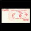 Image 2 : 2008 Zimbabawe 10 Million Dollar Note P# 55A Grades vf++