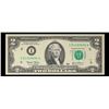 Image 2 : 2003 $2 Green Seal Federal Reseve Note With Colorized Back  COOL! Grades Gem CU