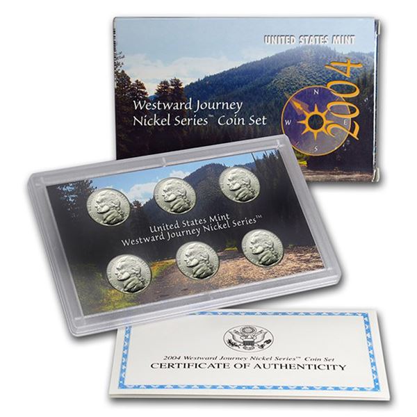 2004 Westward Journey Nickel Series 6 Coins Inside!