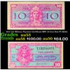 Image 1 : 1954 U.S. Military Payment Certificate MPC 10 Cent Note P# M30A Grades Select AU