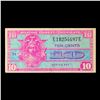 Image 3 : 1954 U.S. Military Payment Certificate MPC 10 Cent Note P# M30A Grades Select AU