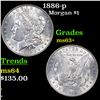 Image 1 : 1886-p Morgan Dollar $1 Grades Select+ Unc