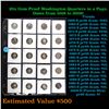 Image 1 : Huge Liifetime Collection - Too Many Coins To Auction Individually - This Lot is For One Page of 20 