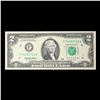 Image 2 : 1995 $2 Green Seal Federal Reseve Note Grades Choice CU