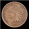 Image 2 : 1860 Indian Cent 1c Grades Select AU