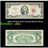 Image 1 : 1963 $2 Red seal United States Note Grades vf+