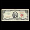 Image 2 : 1963 $2 Red seal United States Note Grades vf+