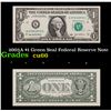 Image 1 : 2003A $1 Green Seal Federal Reserve Note Grades Gem+ CU