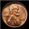 Image 2 : 1945-p Lincoln Cent 1c Grades GEM+ Unc RD