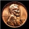 Image 2 : 1957-d Lincoln Cent 1c Grades GEM++ Unc RD