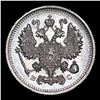 Image 2 : 1913 (SPB BC) Russia 10 Kopeks Silver Y# 20a.2 Grades GEM+ PL