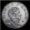 Image 2 : 1976 Mexico 5 Pesos KM# 472 Grades Choice Unc