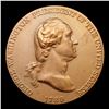 Image 2 : 1789 Dated George Washington "Time Increases his Fame" Medal