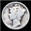 Image 2 : 1921-p Mercury Dime 10c Grades g+
