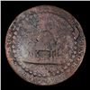 Image 3 : Donald's Bees and Beehive Nottingham Halfpenny 1792 1/2 penny  Grades vg, very good