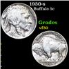 Image 1 : 1930-s Buffalo Nickel 5c Grades vf++