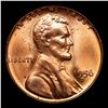 Image 2 : 1956-d Lincoln Cent 1c Grades GEM+ Unc RD