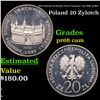 Image 1 : Proof 1981 Polamd 20 Zlotych Proof Commem Coin KM: pr403 Grades GEM++ Proof Cameo