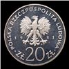 Image 3 : Proof 1981 Polamd 20 Zlotych Proof Commem Coin KM: pr403 Grades GEM++ Proof Cameo