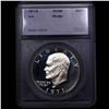Image 2 : Proof 1971-s Silver Eisenhower Dollar $1 Graded pr69+ dcam By SEGS