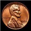 Image 2 : 1958-p Lincoln Cent 1c Grades GEM++ Unc RD
