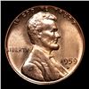 Image 2 : 1959-d Lincoln Cent 1c Grades GEM++ Unc RD