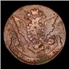 Image 3 : 1768 (EM) Russia 5 Kopeks - Catherine the Great C# 59.3 Grades xf