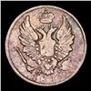 Image 2 : 1815 (SPB MF) Russia 5 Kopeks Silver C# 126 Grades vf++