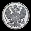Image 2 : 1915 (BC) Russia 20 Kopeks Silver Y# 22a.2 Grades Choice Unc
