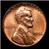 Image 2 : 1956-p Lincoln Cent 1c Grades GEM++ Unc RD