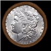 Image 2 : ***Auction Highlight***  AU/BU Slider BRWY Shotgun Morgan $1 Roll 1882 & P Ends Virtually UNC (fc)