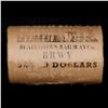 Image 4 : ***Auction Highlight***  AU/BU Slider BRWY Shotgun Morgan $1 Roll 1882 & P Ends Virtually UNC (fc)