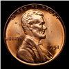 Image 2 : 1951-p Lincoln Cent 1c Grades GEM+ Unc RD