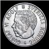 Image 2 : 1959 Sweden 2 Kronor Silver KM# 827 Grades Select Unc