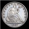 Image 2 : ***Auction Highlight*** 1867-p Seated Half Dollar 50c Graded ms63 details By SEGS (fc)