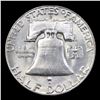 Image 3 : 1952-s Franklin Half Dollar 50c Grades Choice+ Unc
