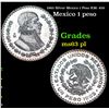 Image 1 : 1965 Silver Mexico 1 Peso KM: 459 Grades Select Unc PL