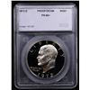 Image 2 : Proof 1972-s SIlver Eisenhower Dollar $1 Graded pr69+ dcam By SEGS