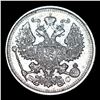 Image 2 : 1914 (SPB BC) Russia 20 Kopeks Silver Y# 22a.1 Grades Choice Unc
