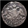 Image 3 : 1828 Russia (SPB HG) 5 Kopeks Silver C# 156 Grades vf+