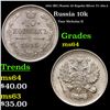 Image 1 : 1915 (BC) Russia 10 Kopeks Silver Y# 20a.3 Grades Choice Unc