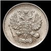 Image 3 : 1915 (BC) Russia 10 Kopeks Silver Y# 20a.3 Grades Choice Unc