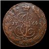 Image 2 : 1764 (EM) Russia 5 Kopeks C# 59.3 Grades vf++
