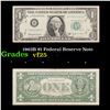 Image 1 : 1963B $1 Federal Reserve Note Grades vf+
