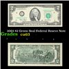 Image 1 : 2003 $2 Green Seal Federal Reseve Note Grades Select CU