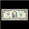 Image 2 : 2003 $2 Green Seal Federal Reseve Note Grades Select CU