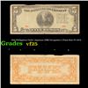 Image 1 : 1942 Philippines Under Japanese (JIM) Occupation 5 Pesos Note P# 107A Grades vf+