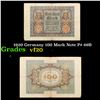Image 1 : 1920 Germany 100 Mark Note P# 69B Grades vf, very fine